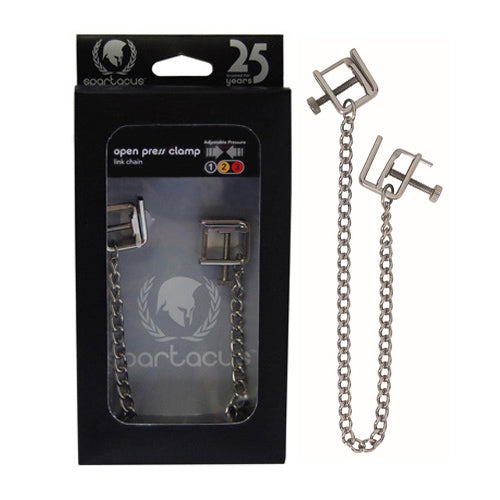 Spartacus Press Nipple Clamps Silver