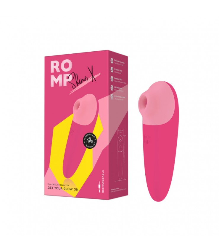 ROMP - Shine X-Adult Toys - Vibrators - Clitoral Suction-ROMP-Danish Blue Adult Centres