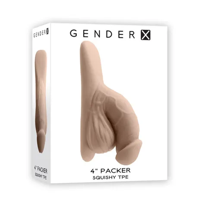 Gender X 4'' PACKER - Light-Adult Toys - Dildos - Realistic-Gender X-Danish Blue Adult Centres