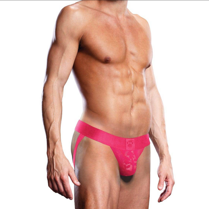 Prowler Jock Strap Pink Lace