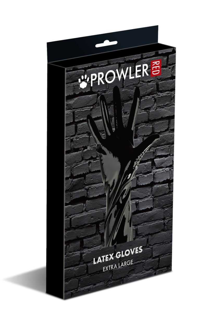 Prowler RED Black Latex Gloves