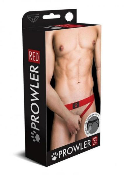 Prowler RED - Ass-less Cock-ring Red  L