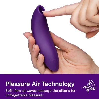 We-Vibe Melt 2 ergonomic Pleasure Air clitoral stimulator