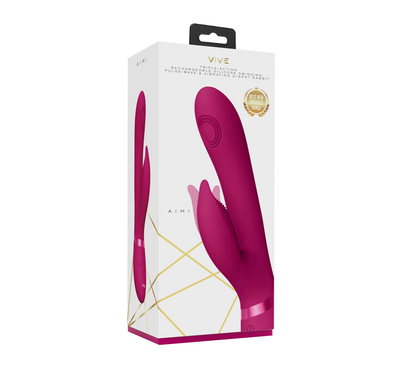 Vive Aimi Rabbit Vibrator --Adult Toys - Vibrators - Rabbits-Vive-Danish Blue Adult Centres