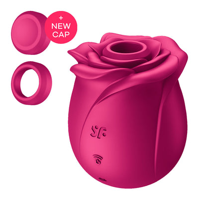 Satisfyer Pro 2 air pulse stimulator in rose