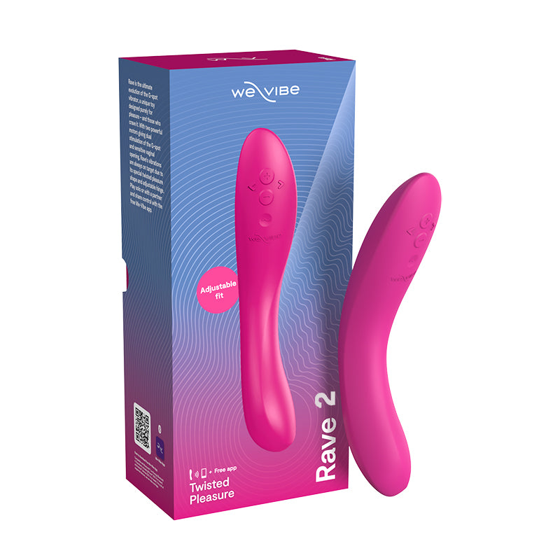We-Vibe Rave 2 - Fuchsia-Adult Toys - Vibrators - G-Spot-We-Vibe-Danish Blue Adult Centres