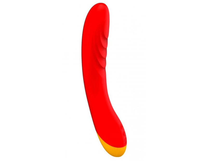 ROMP Hype G-Spot Vibrator (Red)-Adult Toys - Vibrators - G-Spot-ROMP-Danish Blue Adult Centres