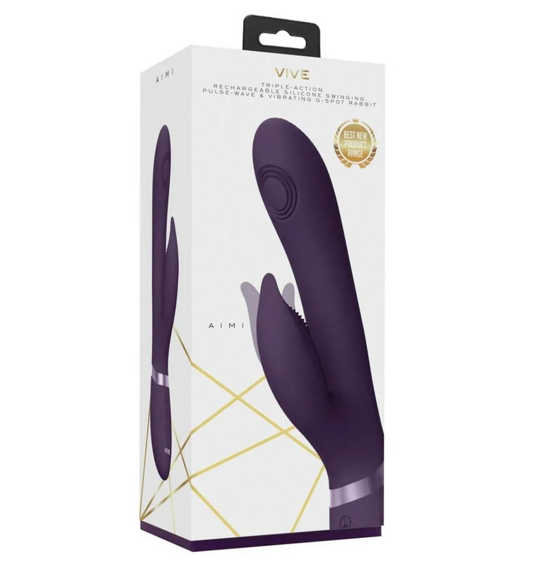 Vive Aimi Rabbit Vibrator --Adult Toys - Vibrators - Rabbits-Vive-Danish Blue Adult Centres