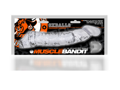 Oxballs - Muscle Bandit Cocksheath - Clear