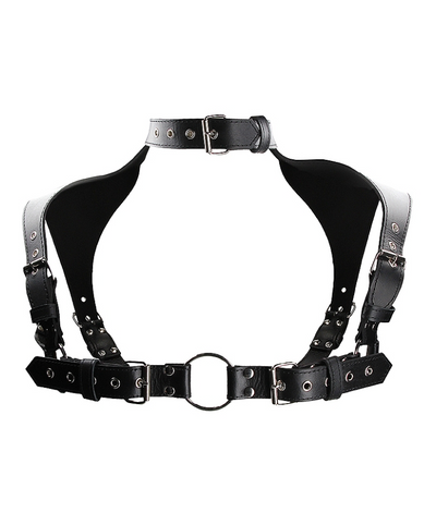 Men Harness with Neck Collar