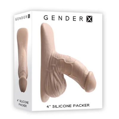 Gender X 4'' SILICONE PACKER LIGHT-Adult Toys - Dildos - Realistic-Gender X-Danish Blue Adult Centres