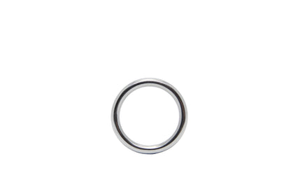 Love In Leather - Stainless Steel Cock Ring - Torque Style
