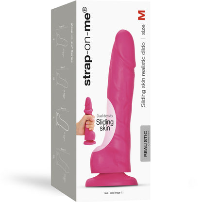 Strap-On-Me Sliding Skin Realistic Dildo