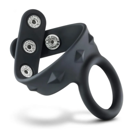 Love In Leather - Cock and Ball Ring With Adjustable Strap-Adult Toys - Cock Rings-Love In Leather-Danish Blue Adult Centres