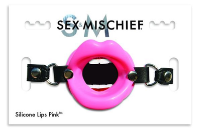 Sportsheets Sex & Mischief Silicone Lips-Bondage & Fetish - Gags-Sport Sheets-Danish Blue Adult Centres