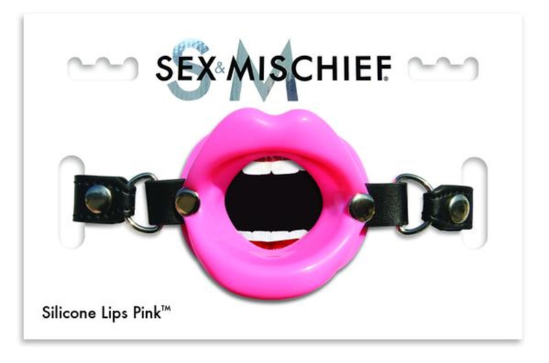 Sportsheets Sex & Mischief Silicone Lips-Bondage and Fetish - Gags-Sport Sheets-Danish Blue Adult Centres