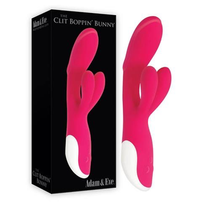 Adam & Eve the Clit Boppin Bunny Vibrator (Pink)-Unclassified-Adam & Eve-Danish Blue Adult Centres