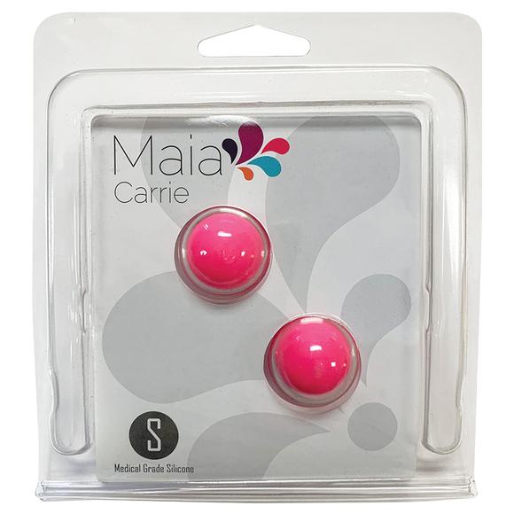 Carrie Kegel Balls Silicone (Pink)-Adult Toys - Kegel Balls & Dilators-Maia Toys-Danish Blue Adult Centres