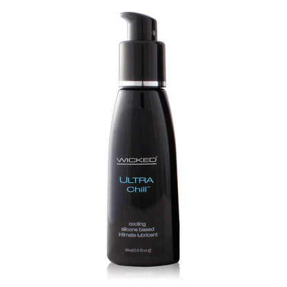 Wicked - Ultra Chill Silicone Lube 60ML-Lubricants & Essentials - Lube - Silicone Based-Wicked-Danish Blue Adult Centres