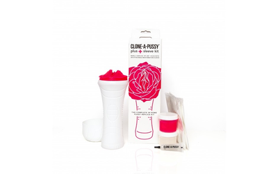 Clone-A-Pussy Sleeve Kit (Hot Pink)-Novelty-Clone a Willy-Danish Blue Adult Centres