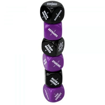 Sexy 6 Dice - Kinky Edition-Novelty - Dice-Creative Conceptions-Danish Blue Adult Centres