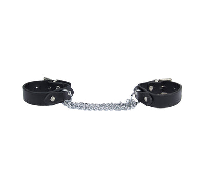 Love In Leather - Leather Ankle Cuffs-Bondage & Fetish - Cuffs & Restraints-Love In Leather-Danish Blue Adult Centres