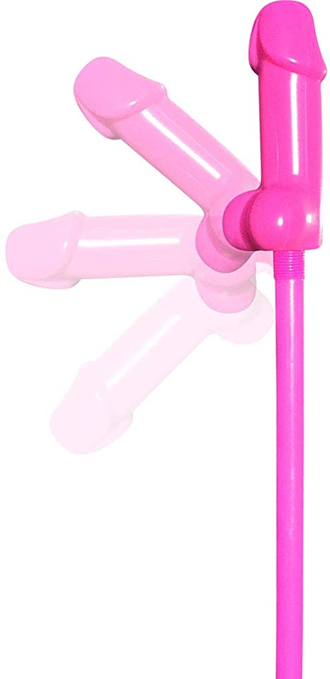 Pipedream Bachelorette Party Favors Bendable Pecker Straws (Pink)-Novelty-Pipedream-Danish Blue Adult Centres
