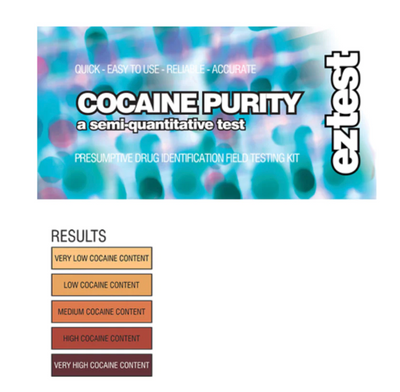 EZ -Test Cocaine Purity - Single Test Kit-Lifestyle - Testing Equipmet-EZ Test-Danish Blue Adult Centres