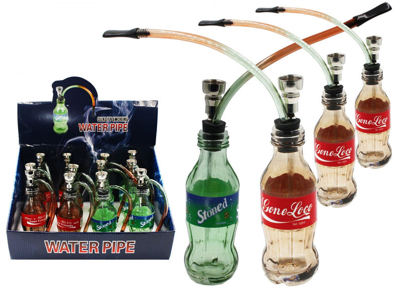 Mini Glass Hookah (Drink/Bottle Hooka)-Lifestyle - Oil Pourers-Agung-Danish Blue Adult Centres