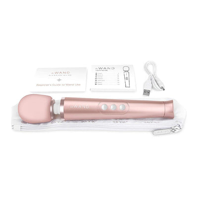 Le Wand Rechargeable Petite Massager-Adult Toys - Vibrators - W&s-Le Wand-Danish Blue Adult Centres