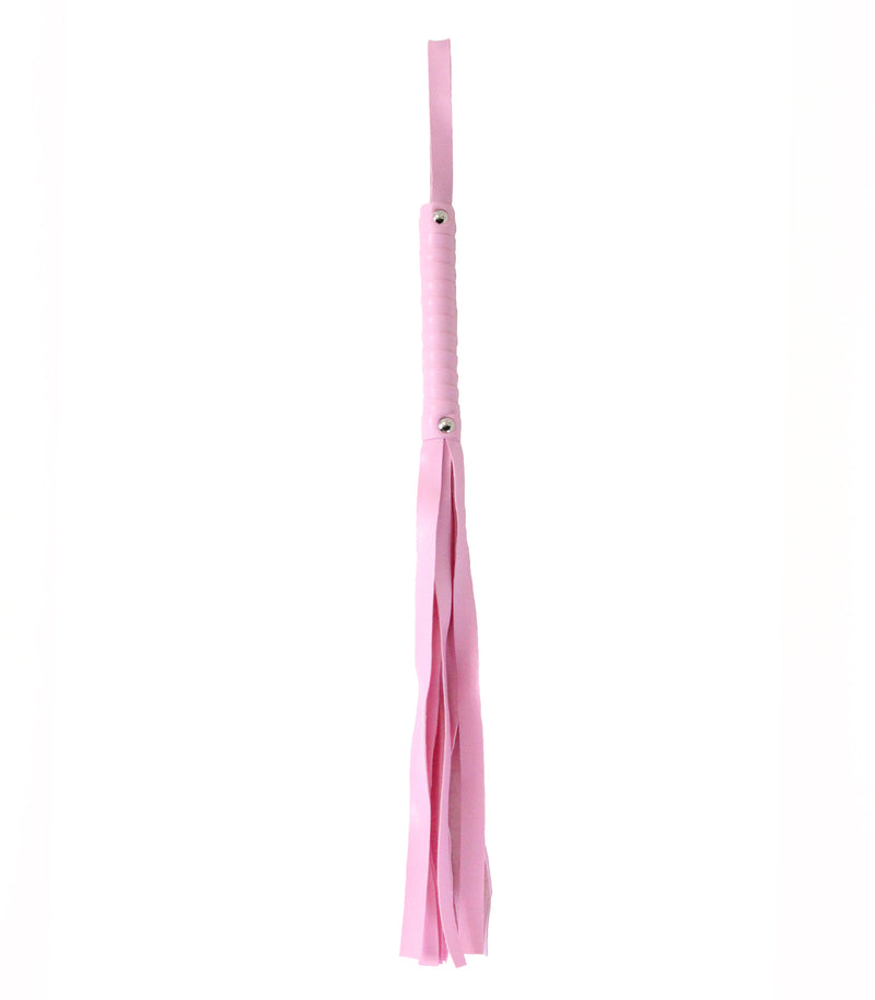 Love In Leather - PU Leather Flogger Pink