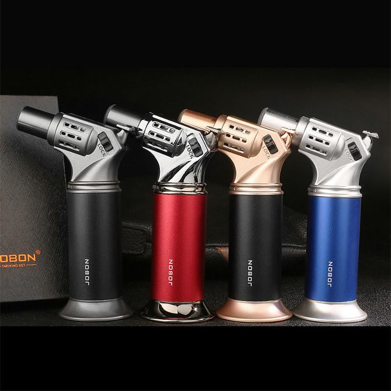 Jobon Lighter Single Jet - Multi Color-Unclassified-Jobon-Danish Blue Adult Centres