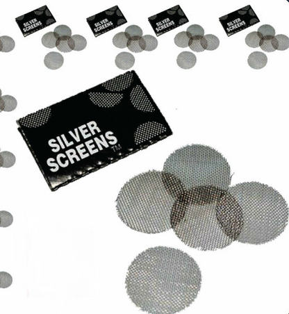 Pipe Cone Silver Screens - 5 Pack-Lifestyle - Smoking Accessories-Spespo-Danish Blue Adult Centres