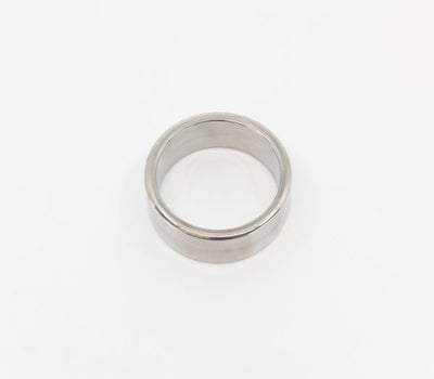 Love In Leather - Stainless Steel Cock Ring - Stainless Steel-Unclassified-Love In Leather-Danish Blue Adult Centres