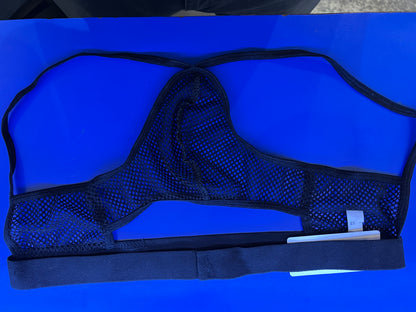 Men's Mesh Jockstrap-Clothing - Underwear & Panties - Mens Room in Front-Poison Rose-Danish Blue Adult Centres