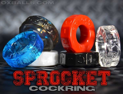 Oxballs Sprocket Cockring-Adult Toys - Cock Rings-Oxballs-Danish Blue Adult Centres