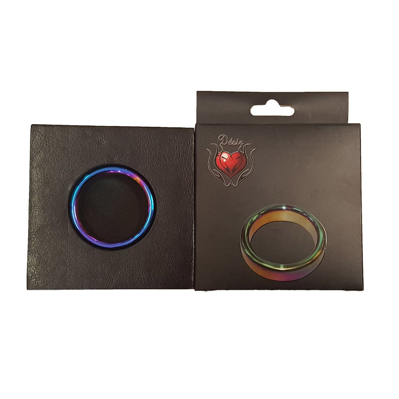 Desir Multi Coloured Cock Ring 40mm-Unclassified-DESIR-Danish Blue Adult Centres