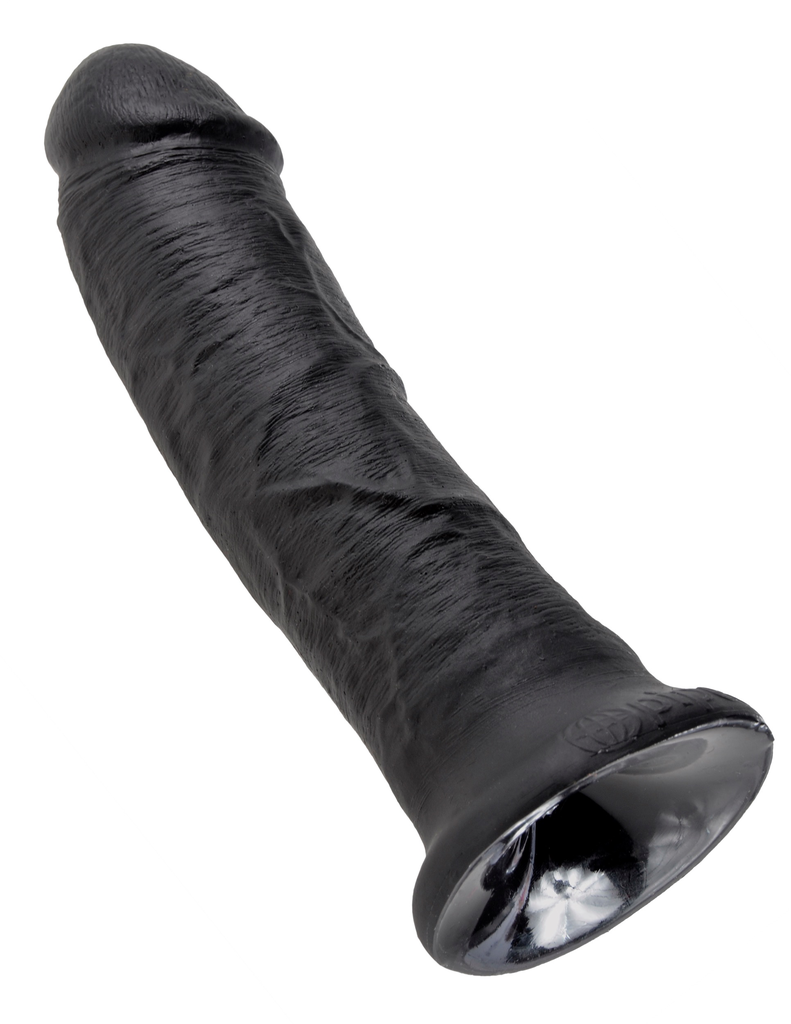 King Cock Realistic Dildo without balls 8 inch Black-Adult Toys - Dildos - Realistic-King Cock-Danish Blue Adult Centres