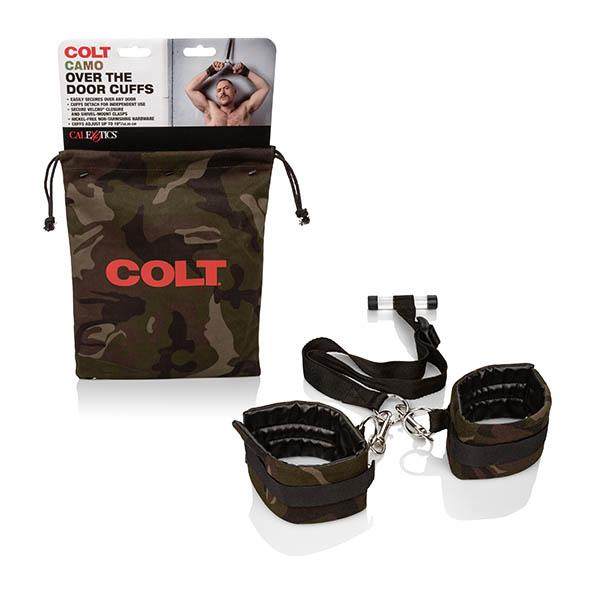 Colt Camo Over The Door Cuffs-Bondage & Fetish - Cuffs & Restraints-Colt-Danish Blue Adult Centres