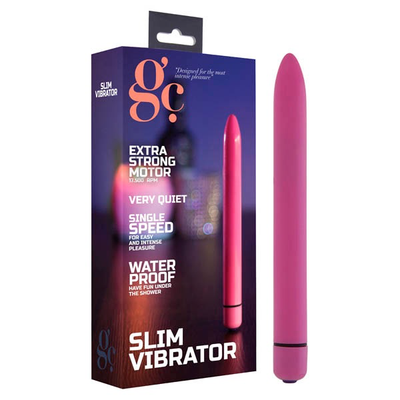 GC. Slim Vibrator (Pink)-Unclassified-GC-Danish Blue Adult Centres