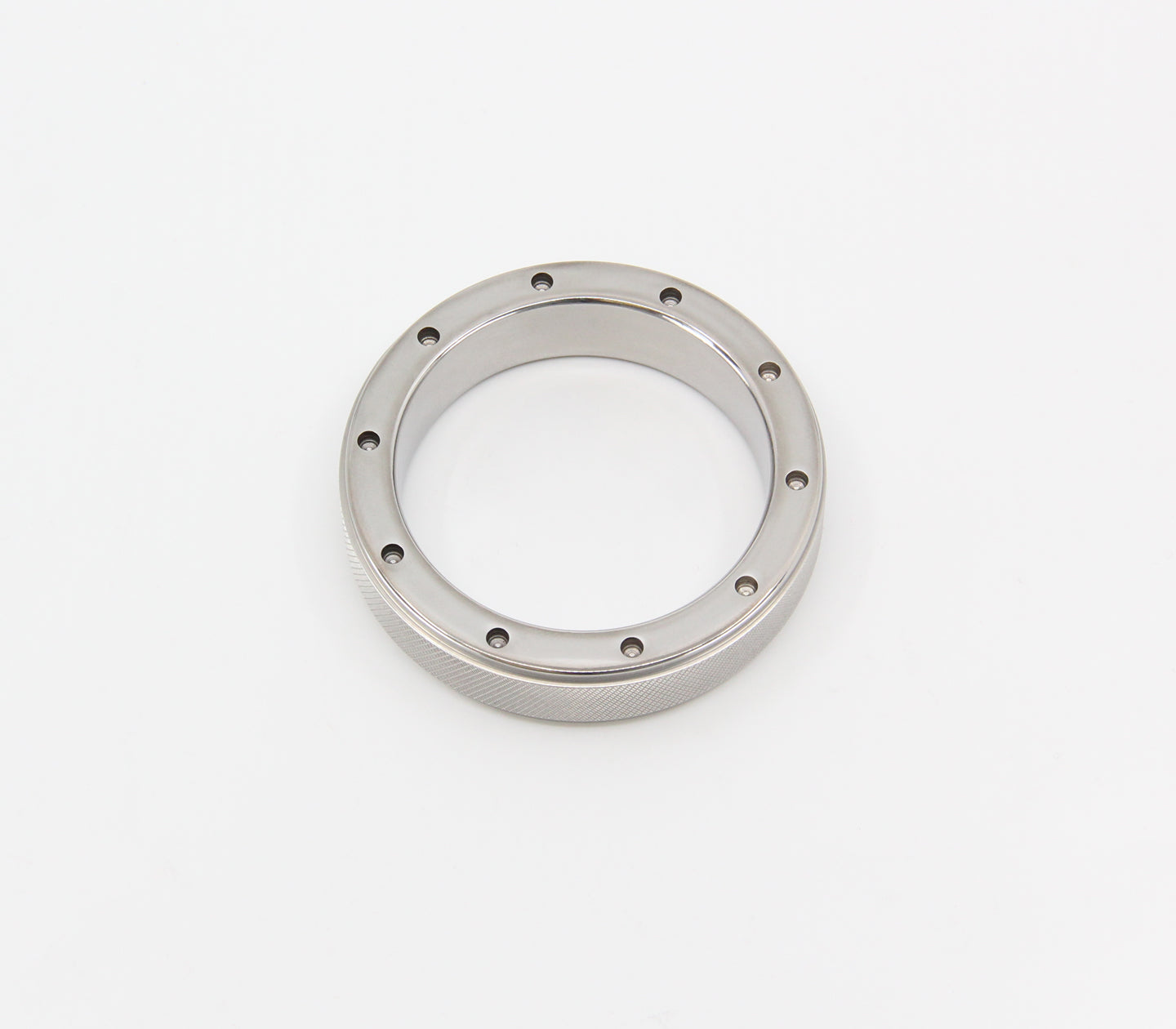 Love In Leather - Stainless Steel Cock Ring - Knurled Edge-Adult Toys - Cock Rings - Metalsteel-Love In Leather-Danish Blue Adult Centres