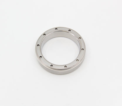 Love In Leather - Stainless Steel Cock Ring - Knurled Edge-Adult Toys - Cock Rings - Metalsteel-Love In Leather-Danish Blue Adult Centres