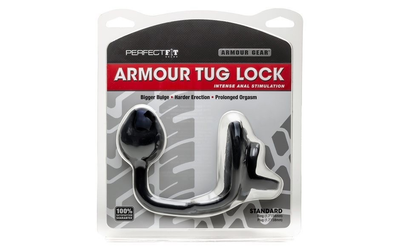 Perfect Fit Armour Tug Lock (Black)-Unclassified-Perfect Fit-Danish Blue Adult Centres