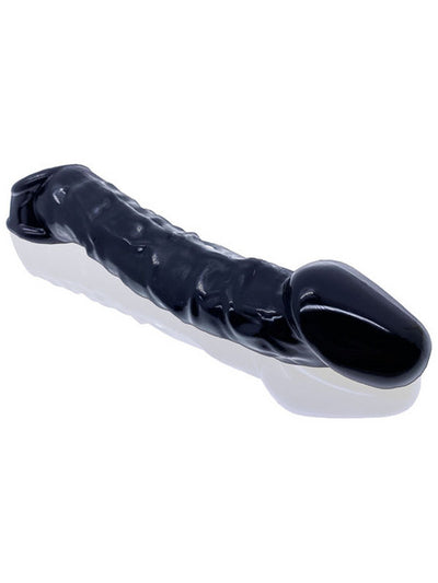 Muscle Ripped Cocksheath - Black-Adult Toys - Cock Rings - Sleeves-Oxballs-Danish Blue Adult Centres