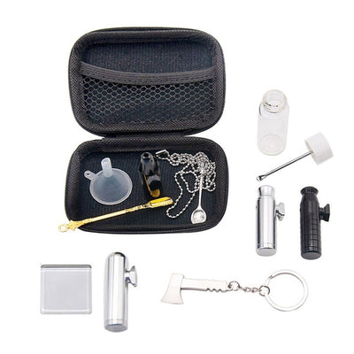 Snuff Tool Set And Case-Lifestyle - Snorters & Tooters-Agung-Danish Blue Adult Centres