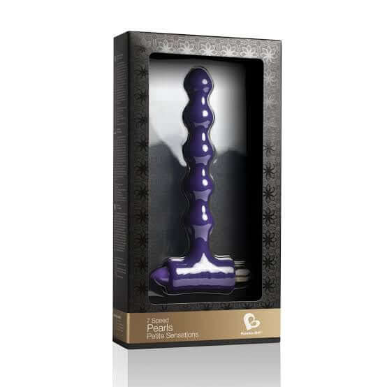 Rocks Off Petite Sensations Pearls Anal Plug (Purple)-Adult Toys - Anal - Beads& - Balls-Rocks Off-Danish Blue Adult Centres