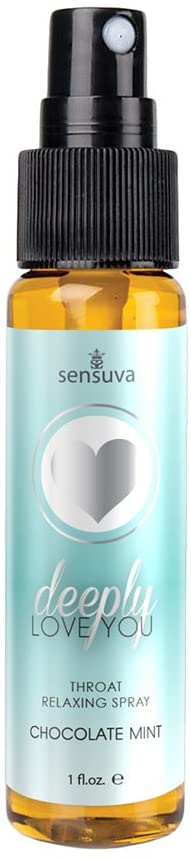 Deeply Love You - Throat Numb Spray-Lubricants & Essentials - Creams & Sprays - Oral-Sensuva-Danish Blue Adult Centres
