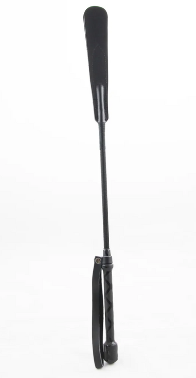 Love In Leather - Riding Crop Patterned Handle-Bondage & Fetish - Crops & Paddles-Love In Leather-Danish Blue Adult Centres