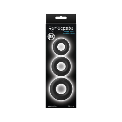Renegade Super Soft Power Rings-Adult Toys - Cock Rings-Renegade-Danish Blue Adult Centres