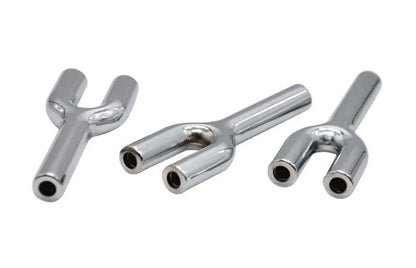 Double tooter Snorter 7cm (Chrome)-Lifestyle - Snorters & Tooters-Agung-Danish Blue Adult Centres